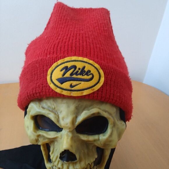 Vintage Wigwam Mills Custom Patch Beanie Hat Winter - Picture 1 of 5